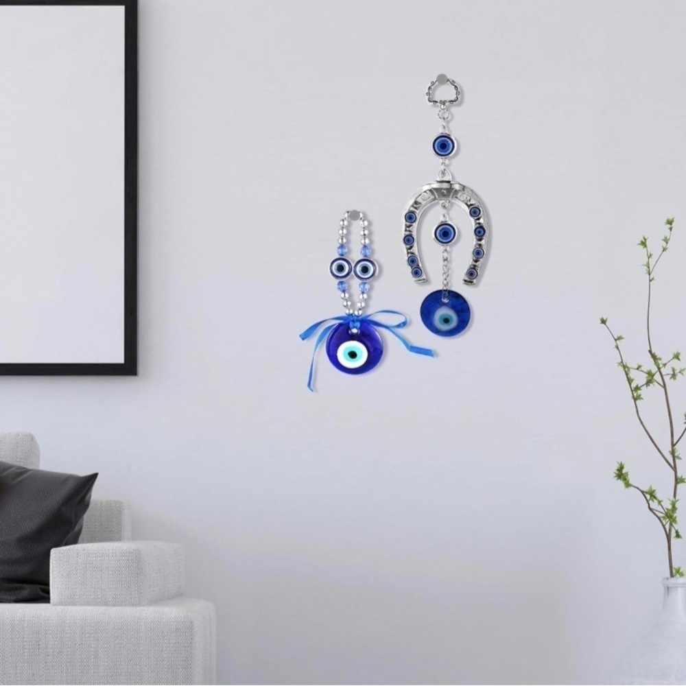 Evil Eye Bundle - Charm + Coin Purse (BLACK, BLUE EYE) - Picture 15 of 15